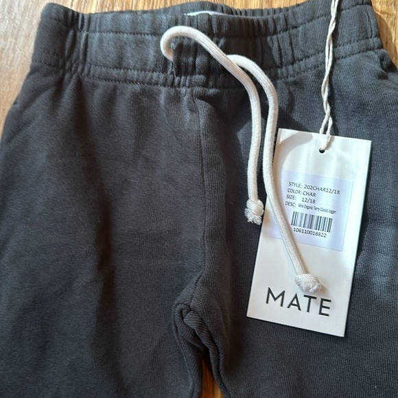 MATE the Label Mini Organic Terry Classic Jogger - Picture 3 of 5